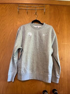 Nike Gray Minnesota Timberwolves Crewneck